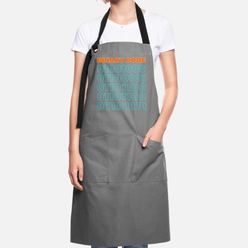 Binary code Artisan Apron