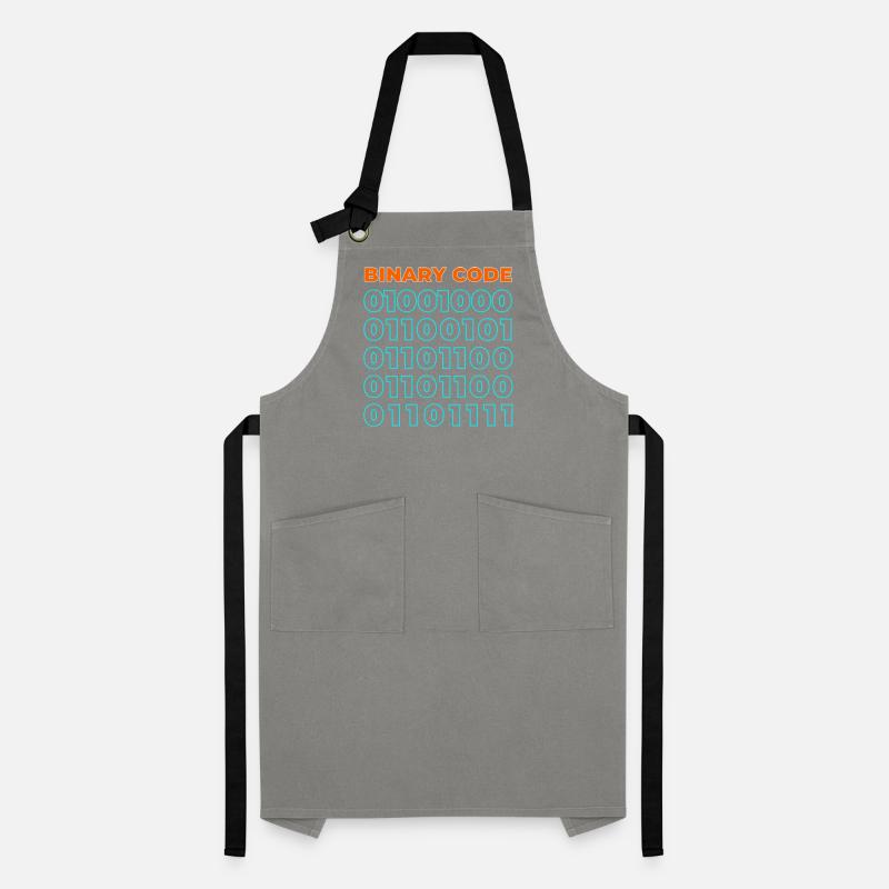 Binary code Artisan Apron