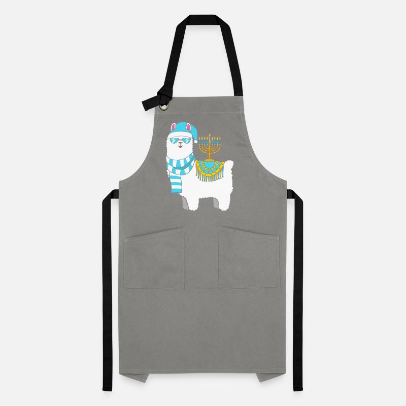 Hanoukka Hanoukka Hanoukka Tablier contrasté