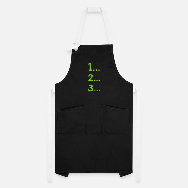 One, two, three Artisan Apron