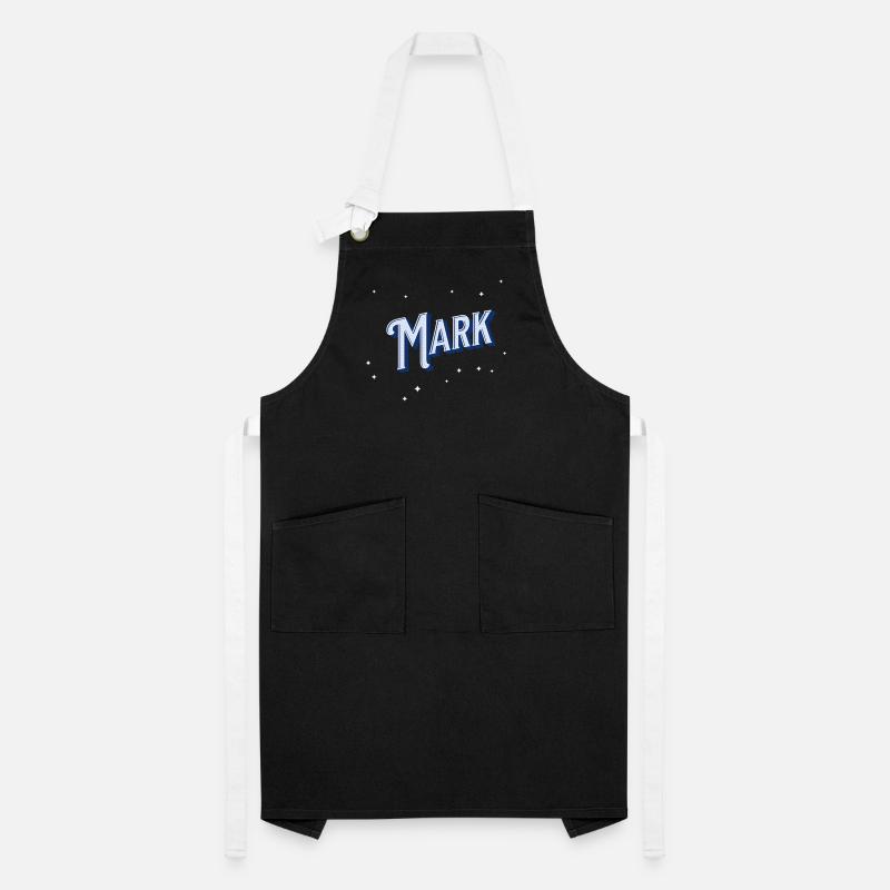 Mark name personalized Artisan Apron