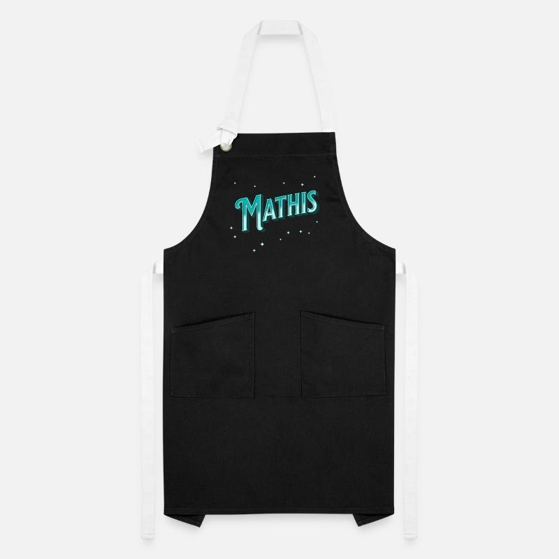 Mathis name personalized Artisan Apron
