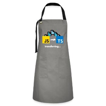 Transferring from Javascript to Typescript - Artisan Apron - grey/black - Front - Zoe (177cm)