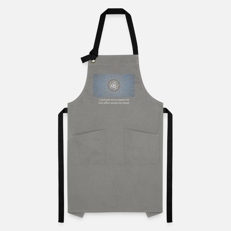 nerd programmer big bang board CPU pc code LOL Artisan Apron