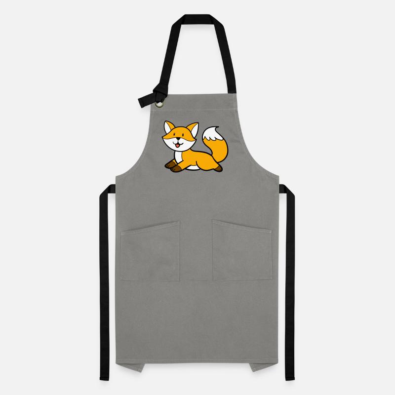 Lying fox Artisan Apron