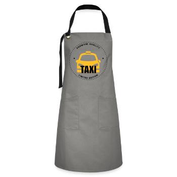 Taxi - Artisan Apron - grey/black - Front - Zoe (177cm)
