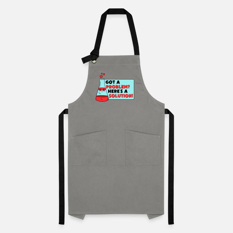 Problem Solution Scientific Solving Science Artisan Apron