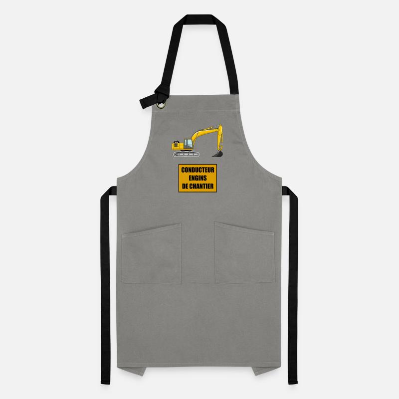 Construction equipment operator Artisan Apron