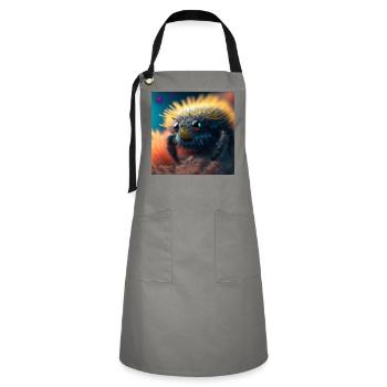 Photo macro creature 05 - Artisan Apron - grey/black - Front - Zoe (177cm)