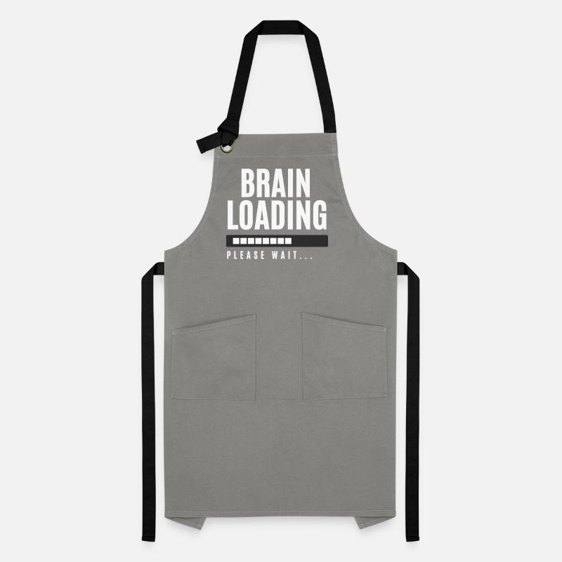 Brain Loading Please Wait Artisan Apron