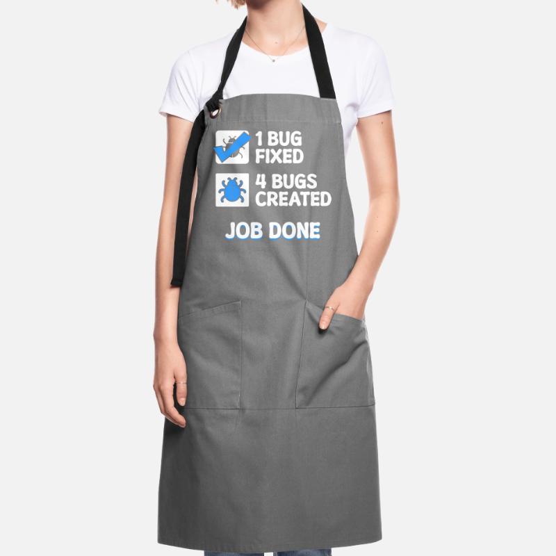 Bugfixing Developer Bugs Code Statement Computer Science Artisan Apron