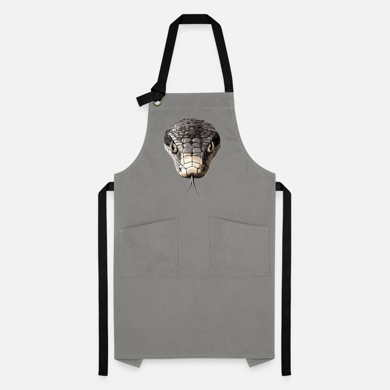 Snake Python Cobra Mamba Rattlesnake Snake Artisan Apron