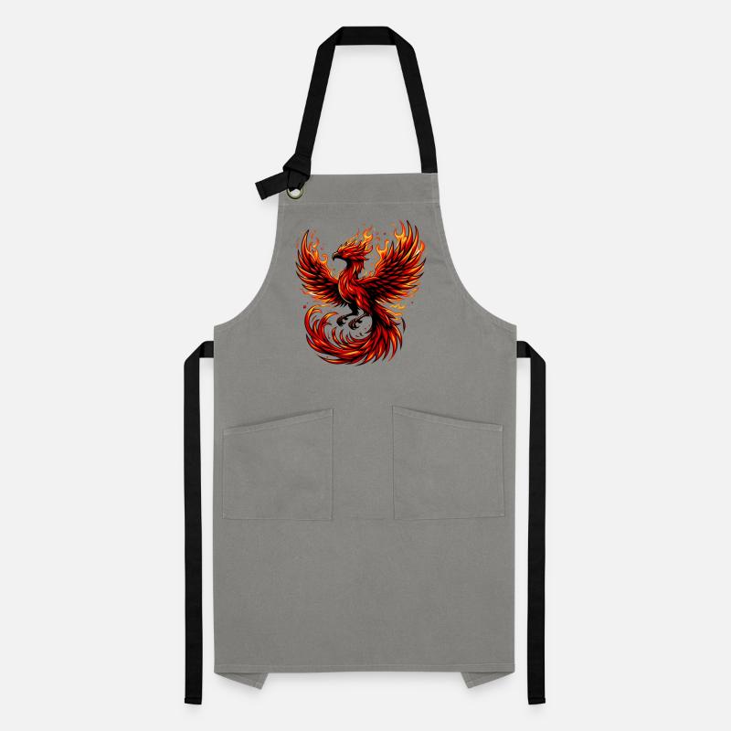Red Phoenix Artisan Apron