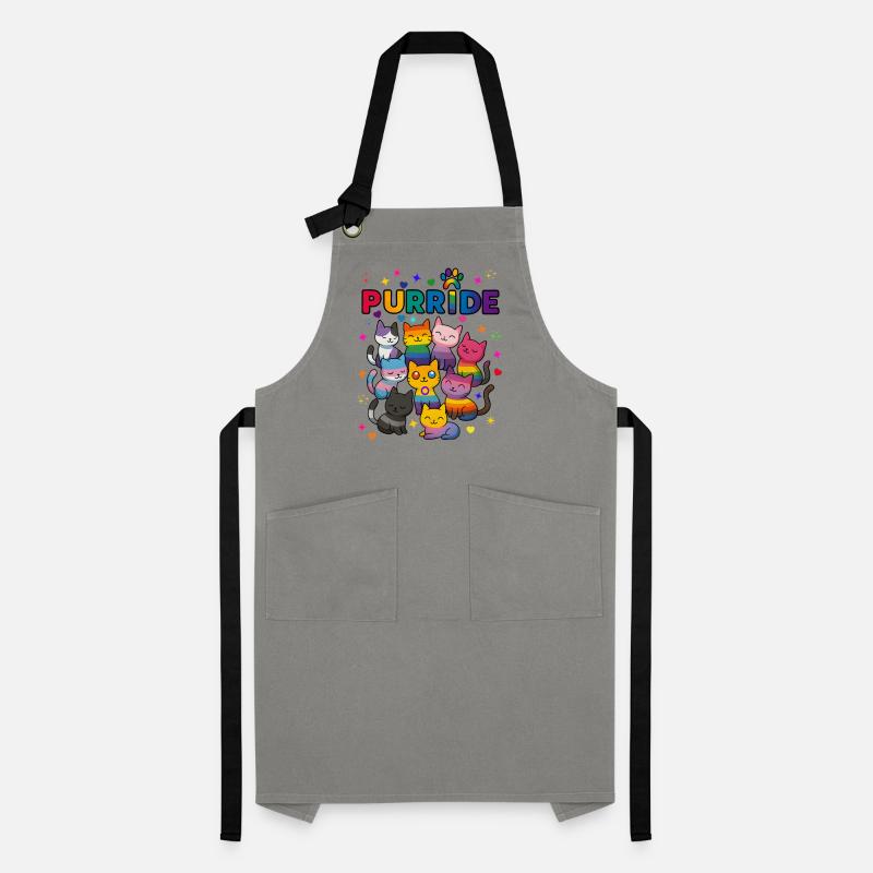 Purride LGBT Cats Artisan Apron