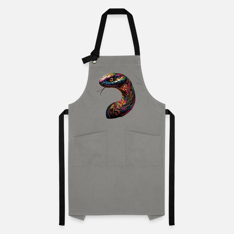 snake, python, cobra, rattlesnake, snakes Artisan Apron
