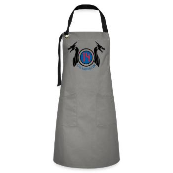 14 Calvadosian - Artisan Apron - grey/black - Front - Zoe (177cm)