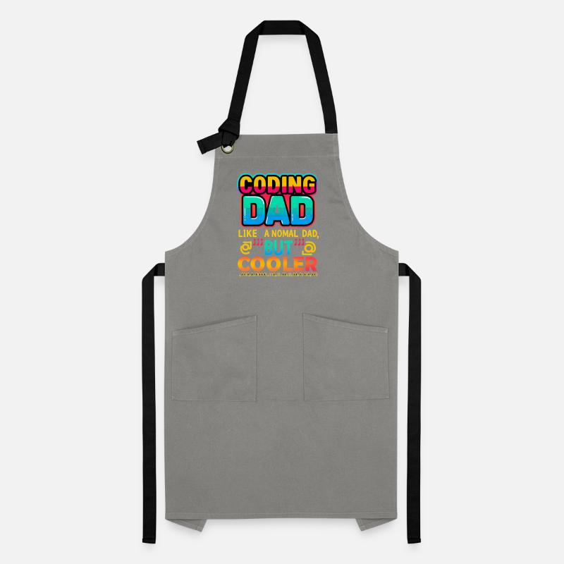 Coding Dad Cooler, Programmer  Artisan Apron