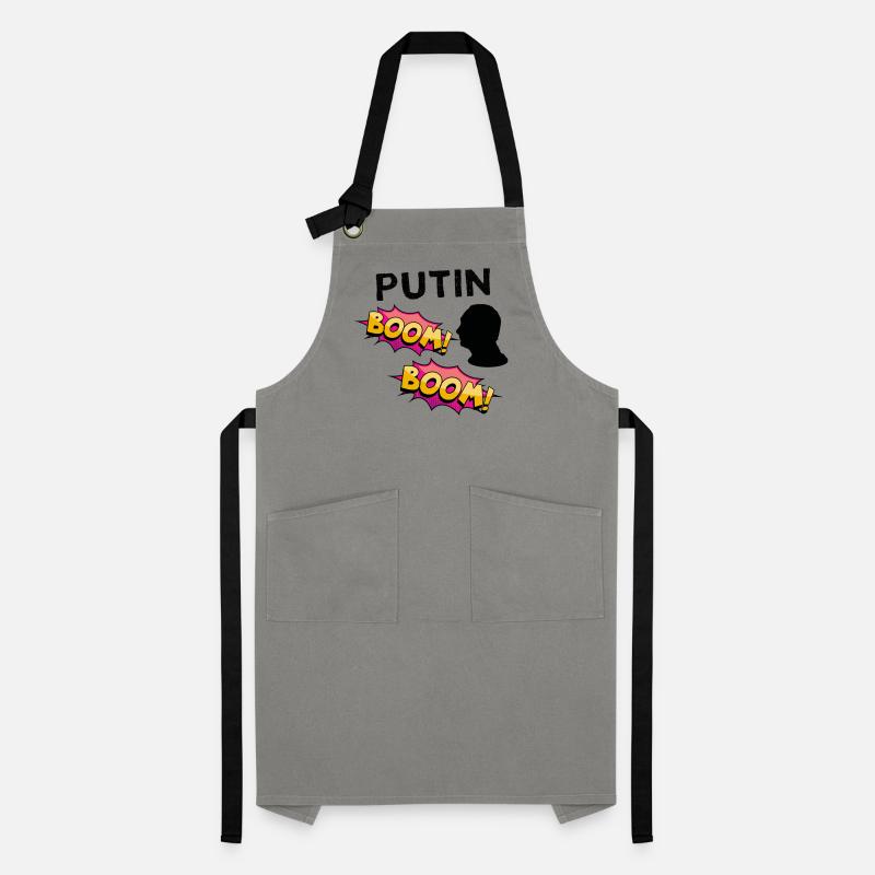 Poutine BOOM BD Explosion de couleurs Tablier contrasté