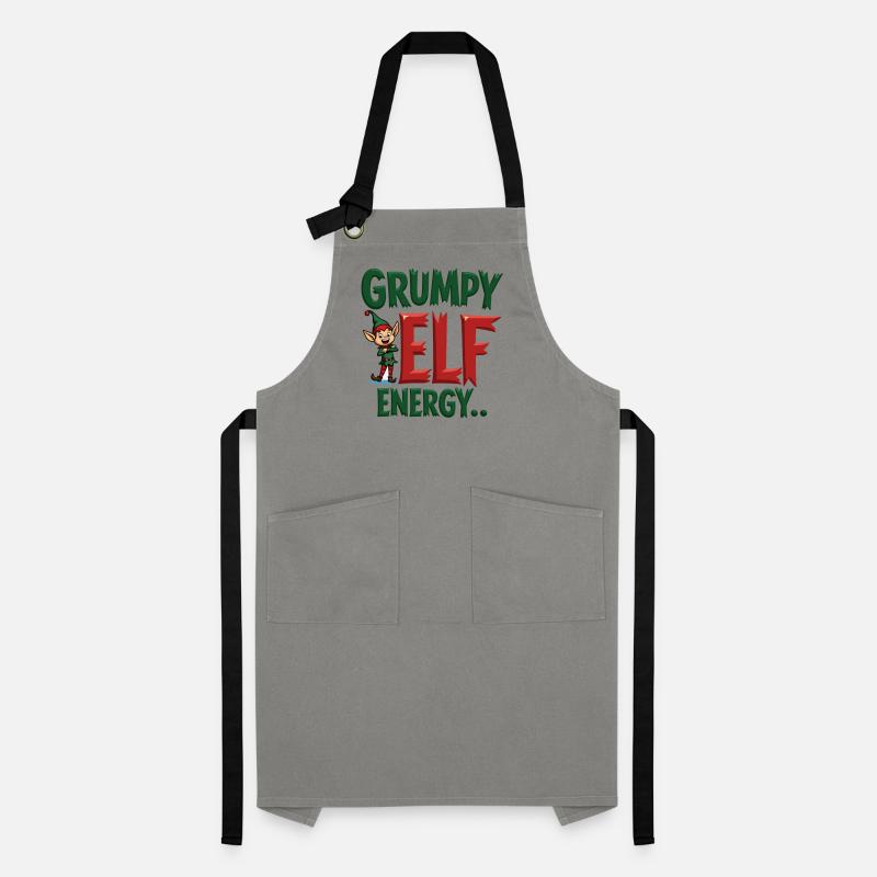 Grumpy Elf Energy Grumpy Imp Artisan Apron