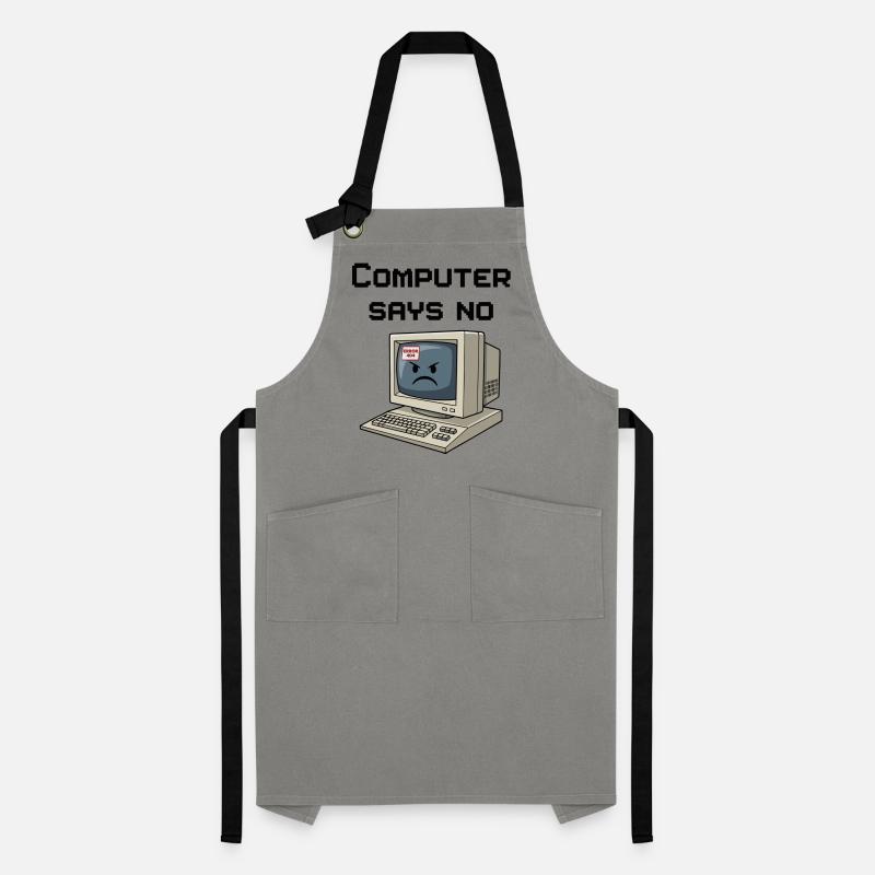 Retro Computer 404 Error Artisan Apron