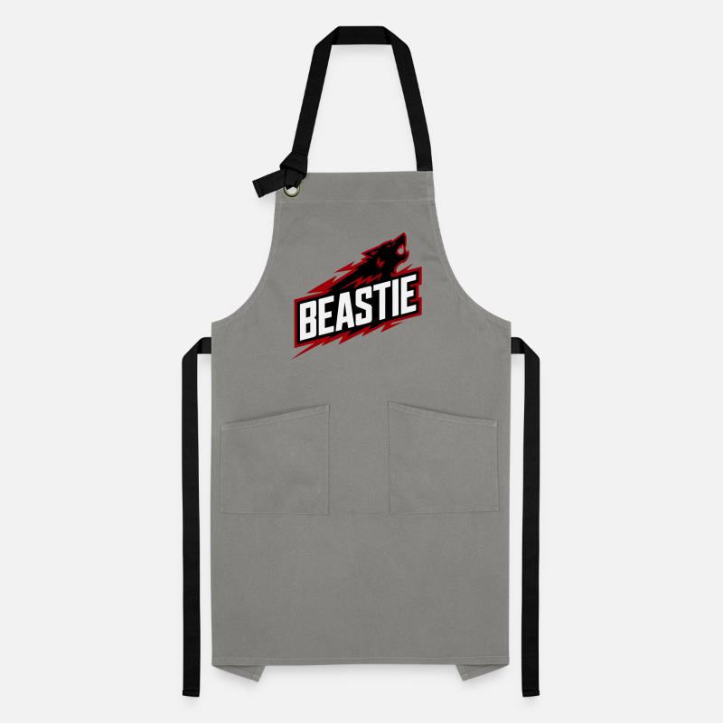 Beastie Rampage Logo Artisan Apron
