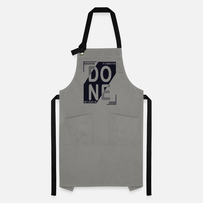 Done 2026 – Training completed design Artisan Apron