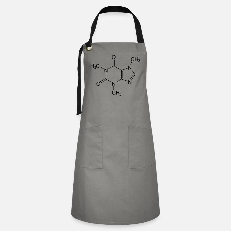 Caffeine - Artisan Apron - grey/black