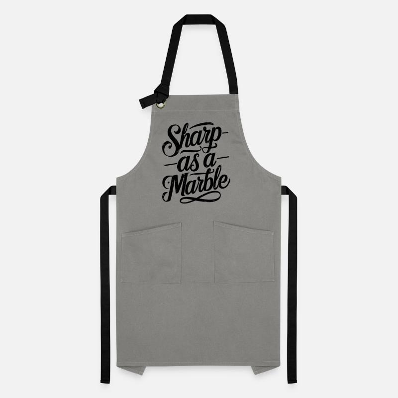 Sharp as a Marble Artisan Apron