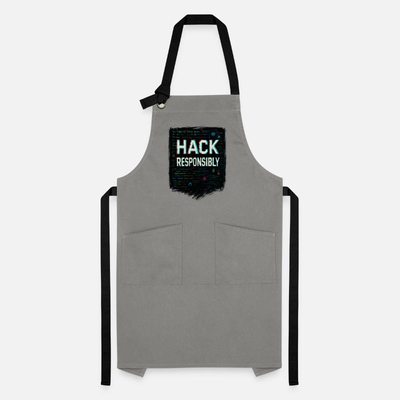 Cybersecurity: Hack Responsibility Artisan Apron