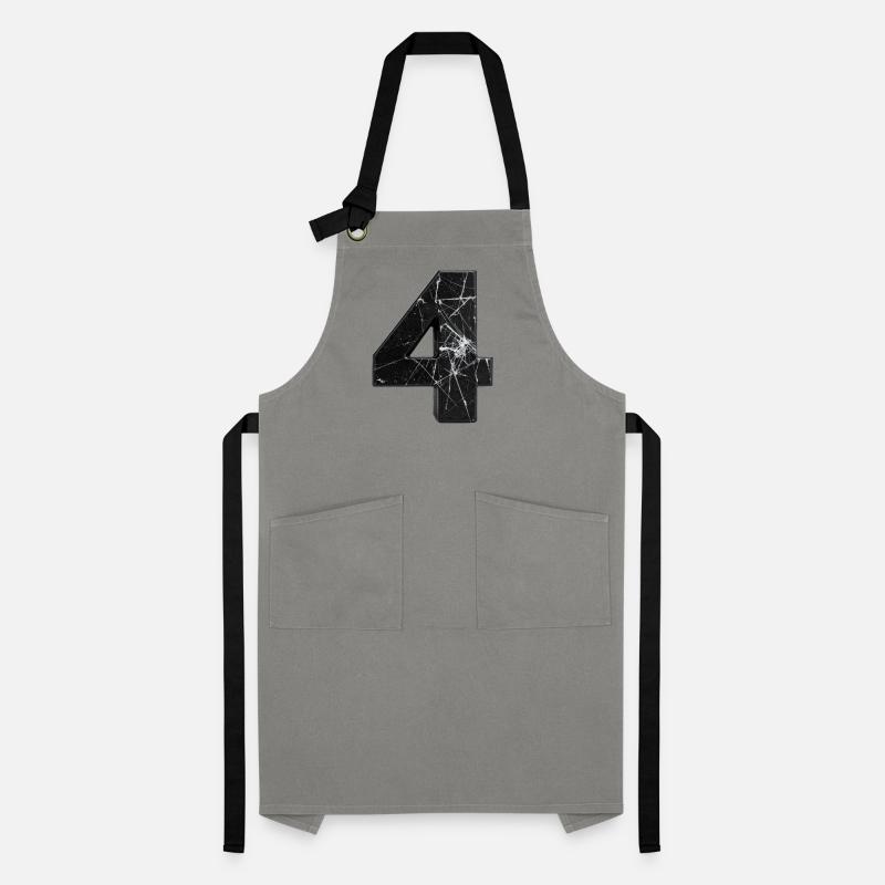 Broken Quadruple Pattern Artisan Apron