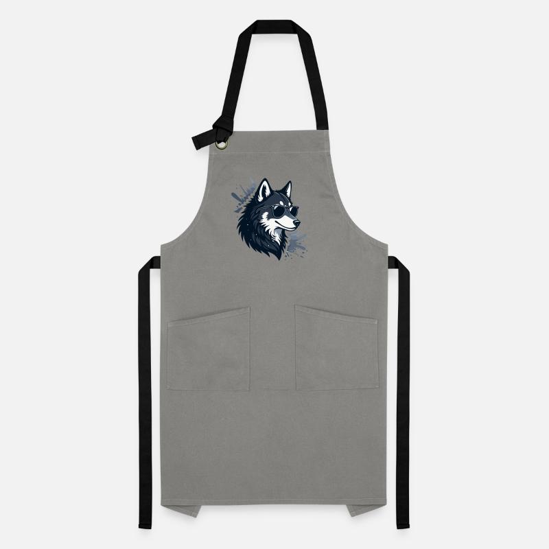 Wolf Sunglasses Splash Artisan Apron