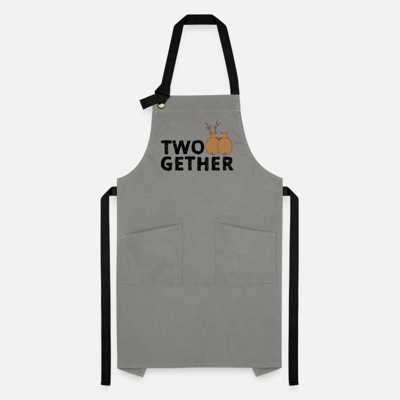 TWOGETHER Kontrastschürze