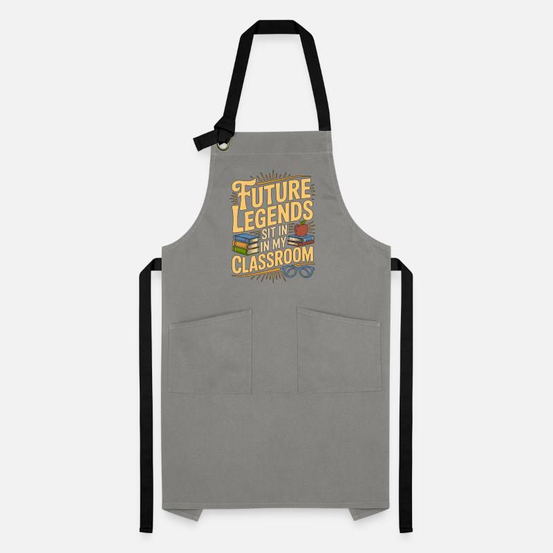 Enseignant de lycée Future Legends Carrière d’enseignant Tablier contrasté