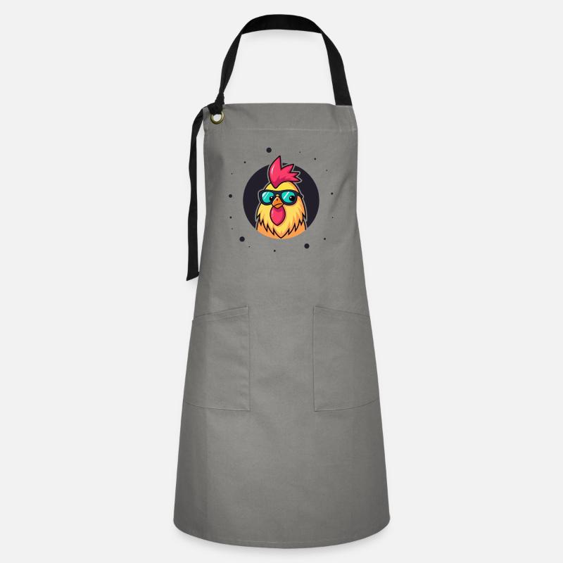 Chic hen sunglasses - Artisan Apron - grey/black