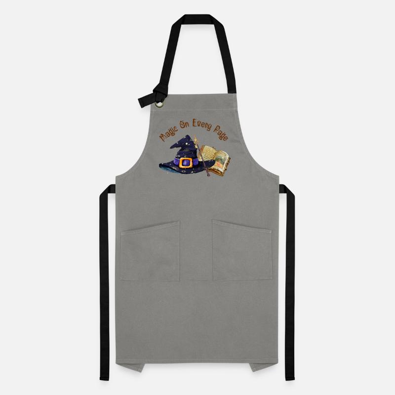 Magic Is On Every Page  Artisan Apron