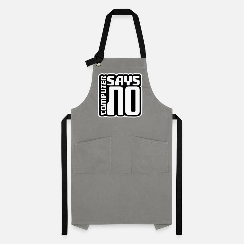 Computer Says No Funny Programmer Nerd Technique Artisan Apron