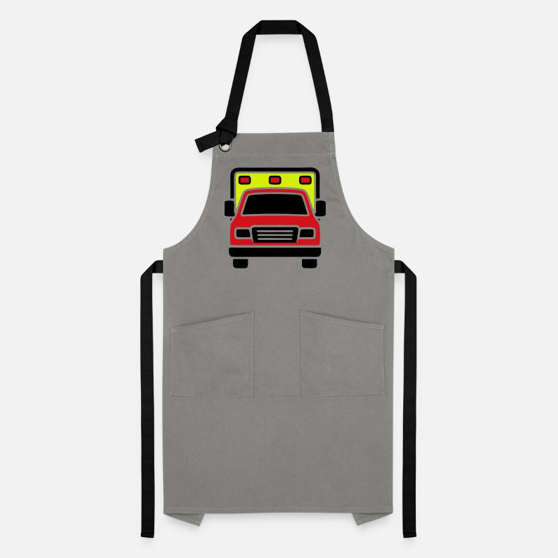 Ambulance Ambulance Front Artisan Apron
