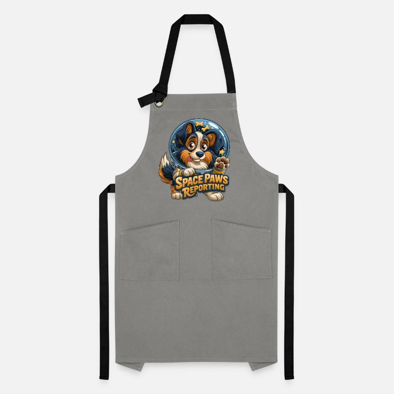 Cosmic Pup Space Paws Design Artisan Apron