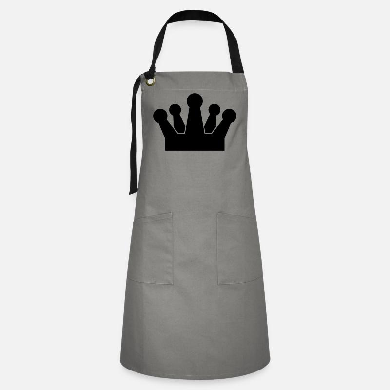 Crown - Artisan Apron - grey/black