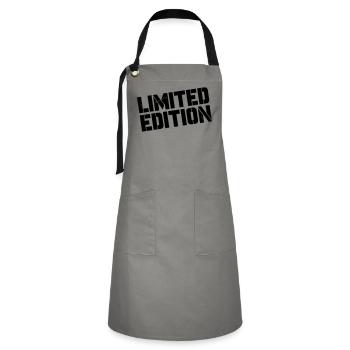 limited_edition - Tablier contrasté - gris/noir - Devant - Zoe (177cm)