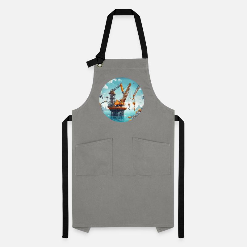Crane / construction site / winch / crane system Artisan Apron