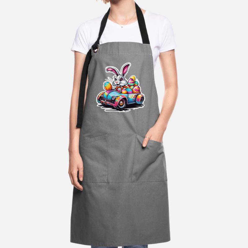 Easter Bunny / Easter / Eggs / Holidays / Easter Artisan Apron