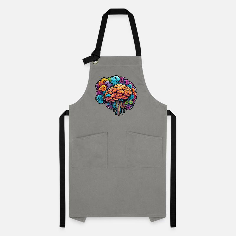 Brain / Knowledge / Intelligence / Clever / Thinking Artisan Apron