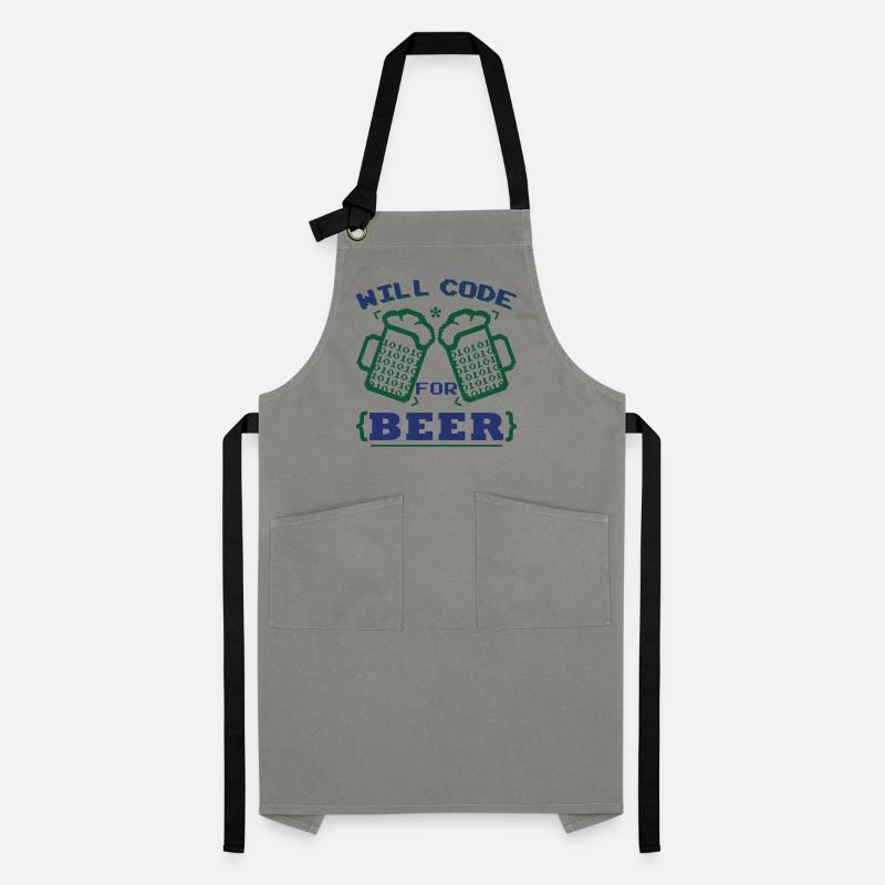 Funny Beer Coding Coder Artisan Apron