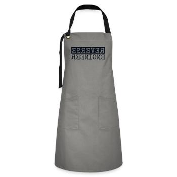 Reverse Engineer Software Engineer Developer - Artisan Apron - grey/black - Front - Zoe (177cm)