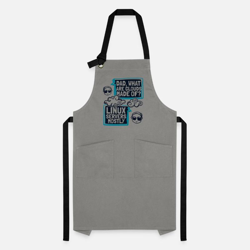 Dad What Are Clouds Made Of Developer Coder Artisan Apron
