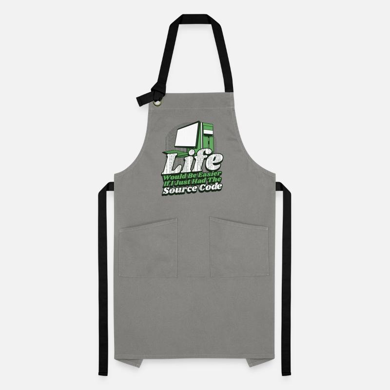 Life Would Be Easier Developer Coder Programmer Artisan Apron