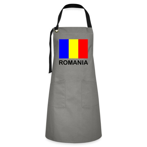 Fahne Romania - Kontrastschürze