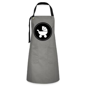 Stroller baby - Artisan Apron - grey/black - Front - Zoe (177cm)