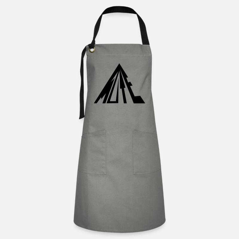 MUTE - Artisan Apron - grey/black